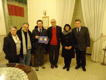 L Associazione Regina Elena Ha Conferito Alla Comunita Ebraica Di Napoli Un Quadro Per I 150anni Dell Unita D Italia