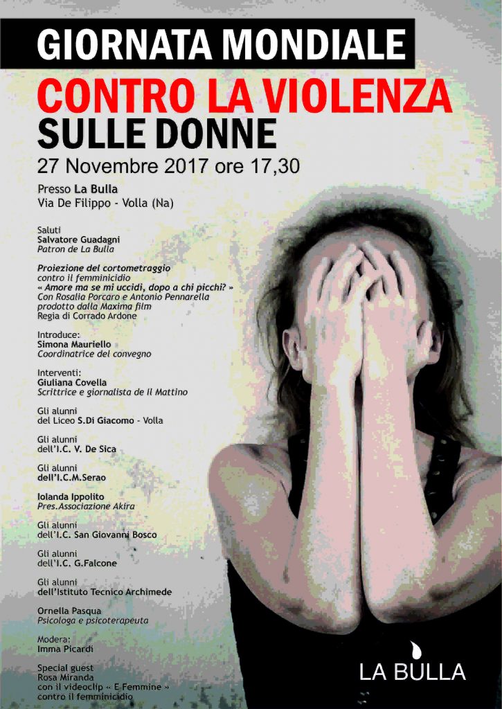 Volla, 27 Novembre: Un Convegno Contro La Violenza Sulle Donne