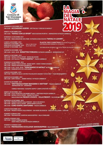 La Magia Del Natale 2019 A San Giuseppe Vesuviano Ecco Il Programma Degli Eventi